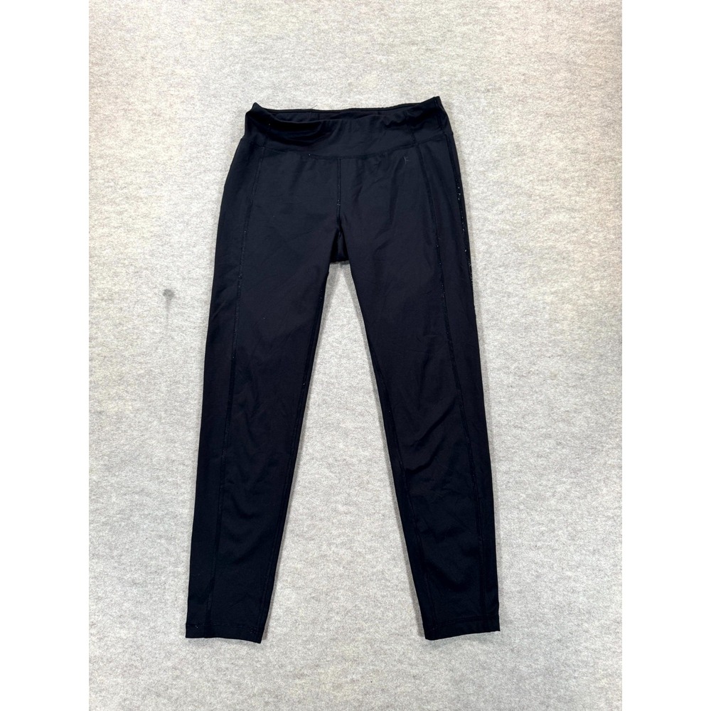 Danskin Now Activewear Leggings Womens M(8-10) Black Ankle Length Yoga Training